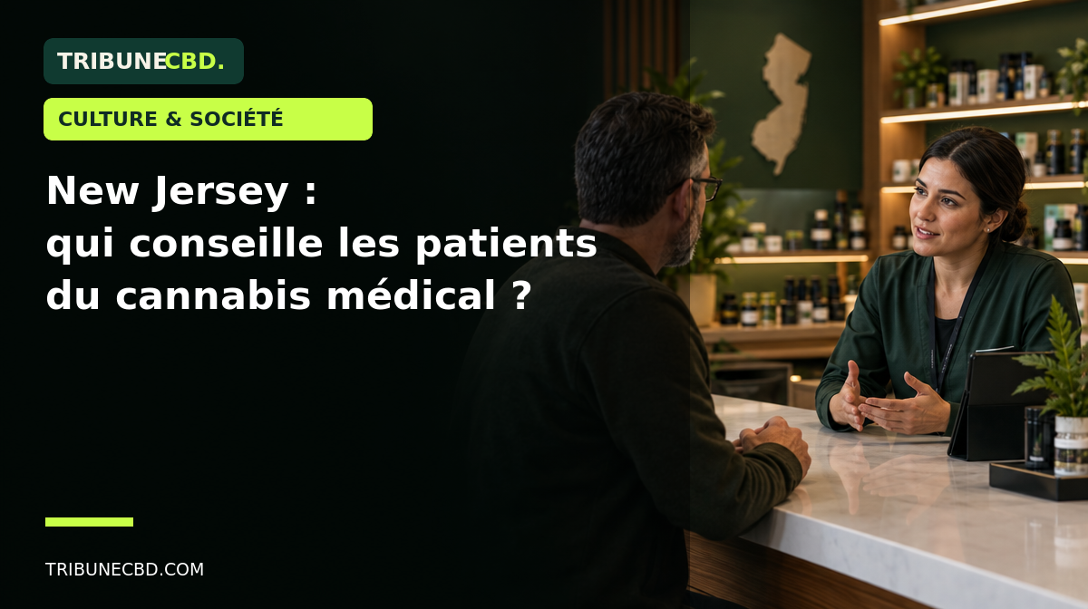 Illustration éditoriale : New Jersey : les patients au cannabis médical davantage conseillés en dispensaire